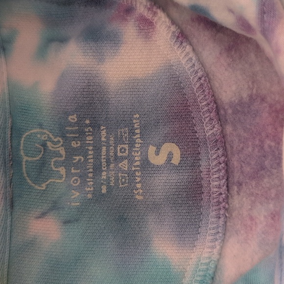 Ivory Ella Colorful Tie-Dye Hoodie - Picture 3 of 3